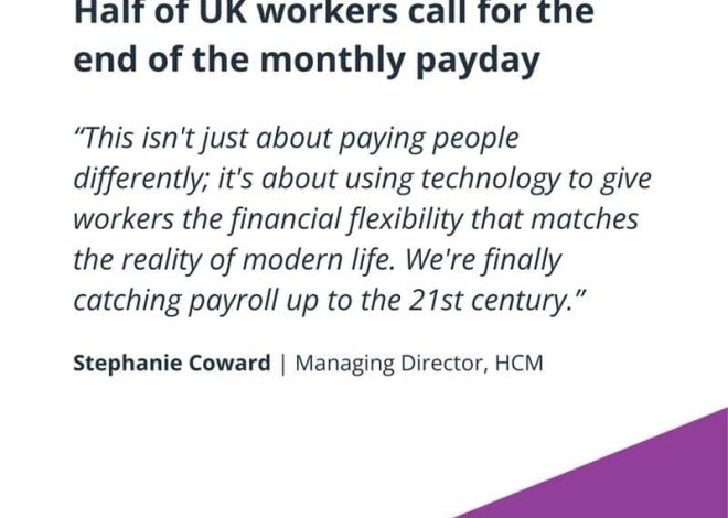 Half of British Workers Call for the End of Monthly Payment Day