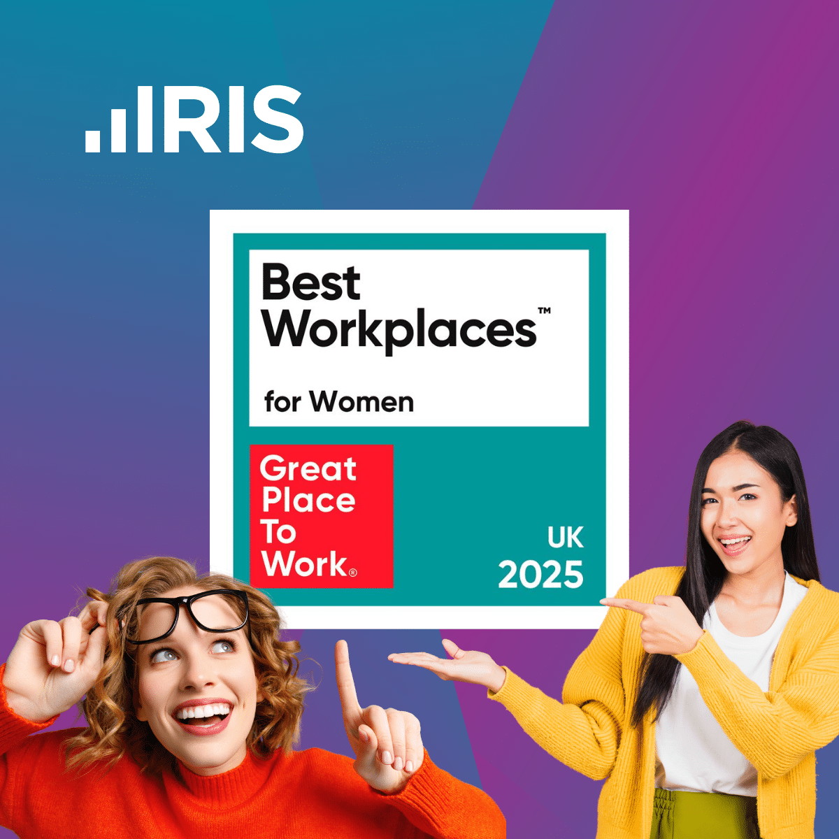 IRIS Software Group Named One of the Best Places to Work for Women™ in the UK for Five Years in a Row