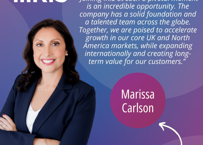IRIS Software Group Appoints Marissa Carlson as Chief Marketing Officer to Accelerate Growth and Market Expansion Globally