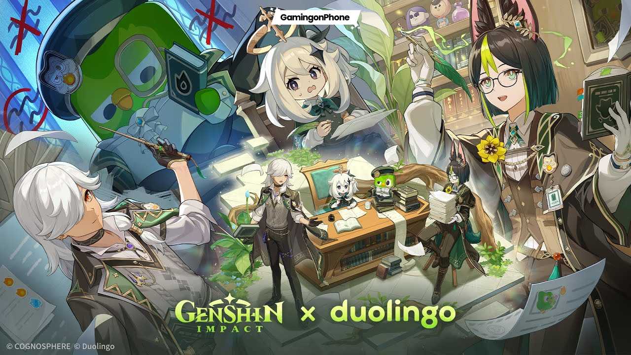 The Genshin Impact x Duolingo collaboration kicks off this December 8 with exclusive in-game prizes
