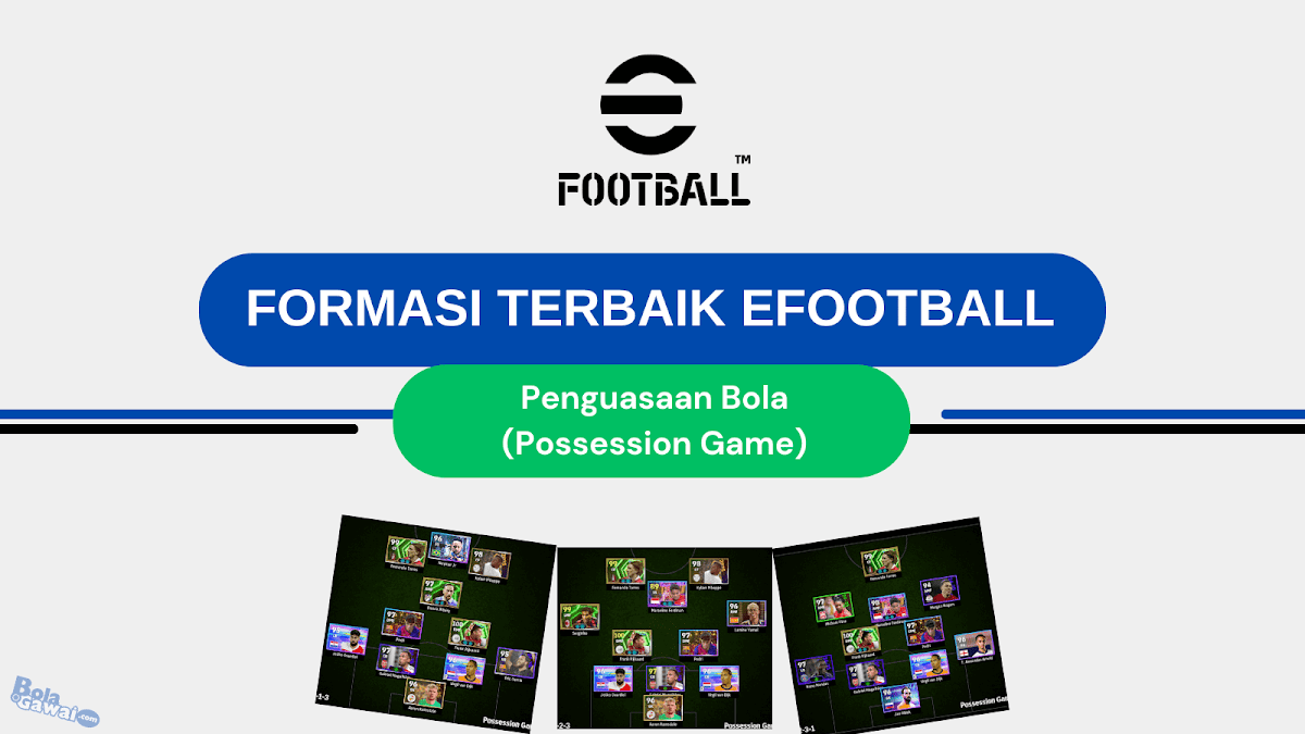 Best Possession Game Formation in eFootball 2026