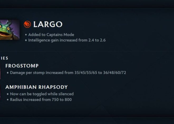 Largo is the fastest Dota 2 hero to enter Captains Mode