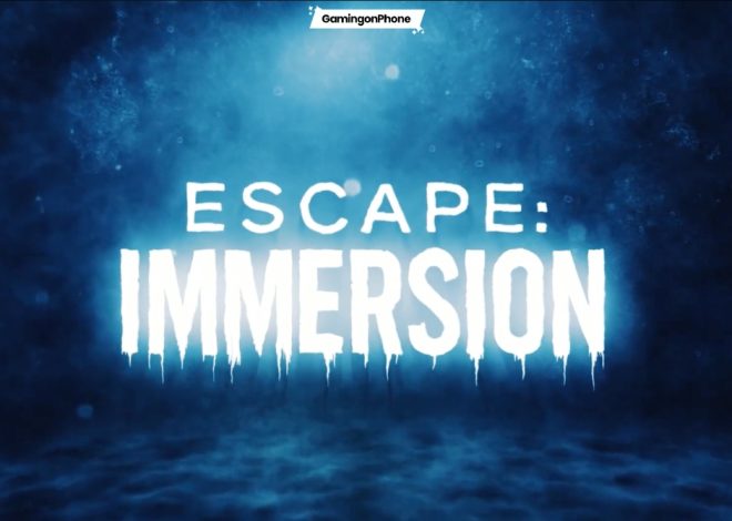 Immersion is a story-driven underwater horror adventure where every second counts, coming to mobile and PC this July