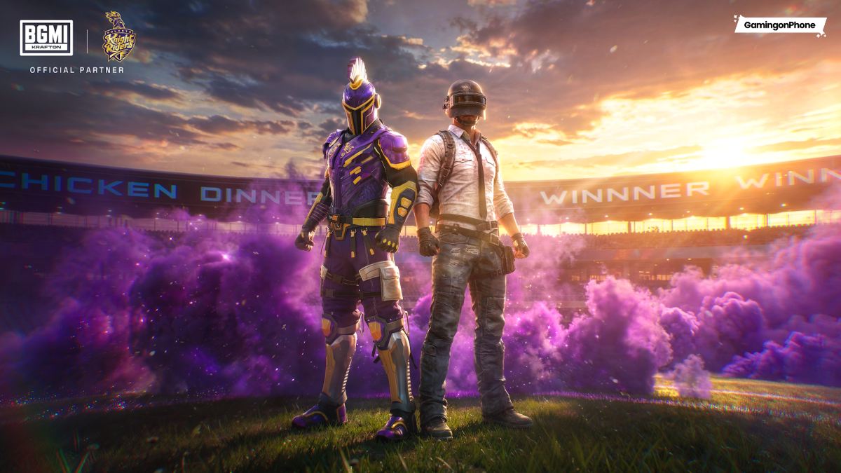 BGMI teams up with Kolkata Knight Riders (KKR) on update 4.3, bringing IPL cricket celebrations to the battlefield
