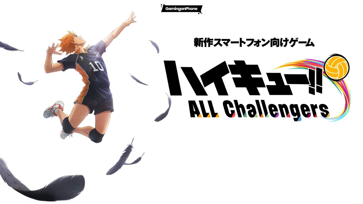 Haikyuu!! ALL Challengers will feature Shoyo in volleyball action on mobile, opening pre-registration in Japan
