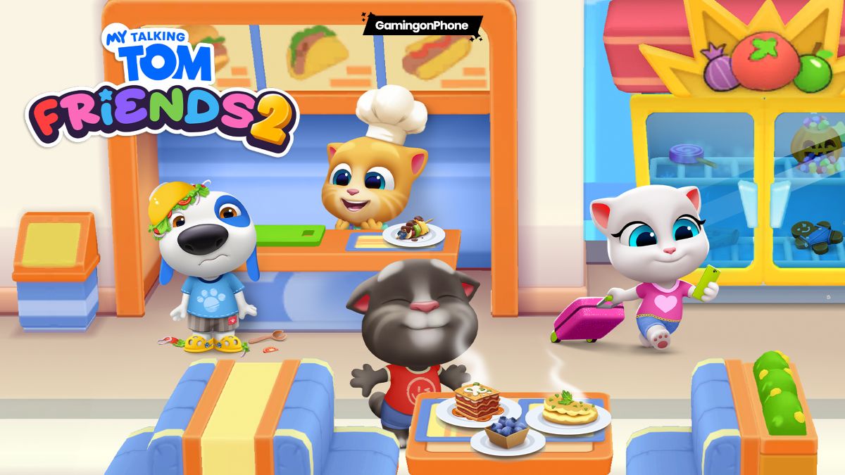 My Talking Tom Friends expands Bus Trip into a world of free exploration with School, Mall and Hospital updates