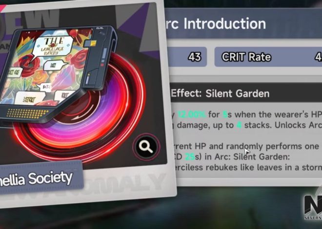 How to Get the Baicang Special Camellia Society Arc in Neverness to Everness
